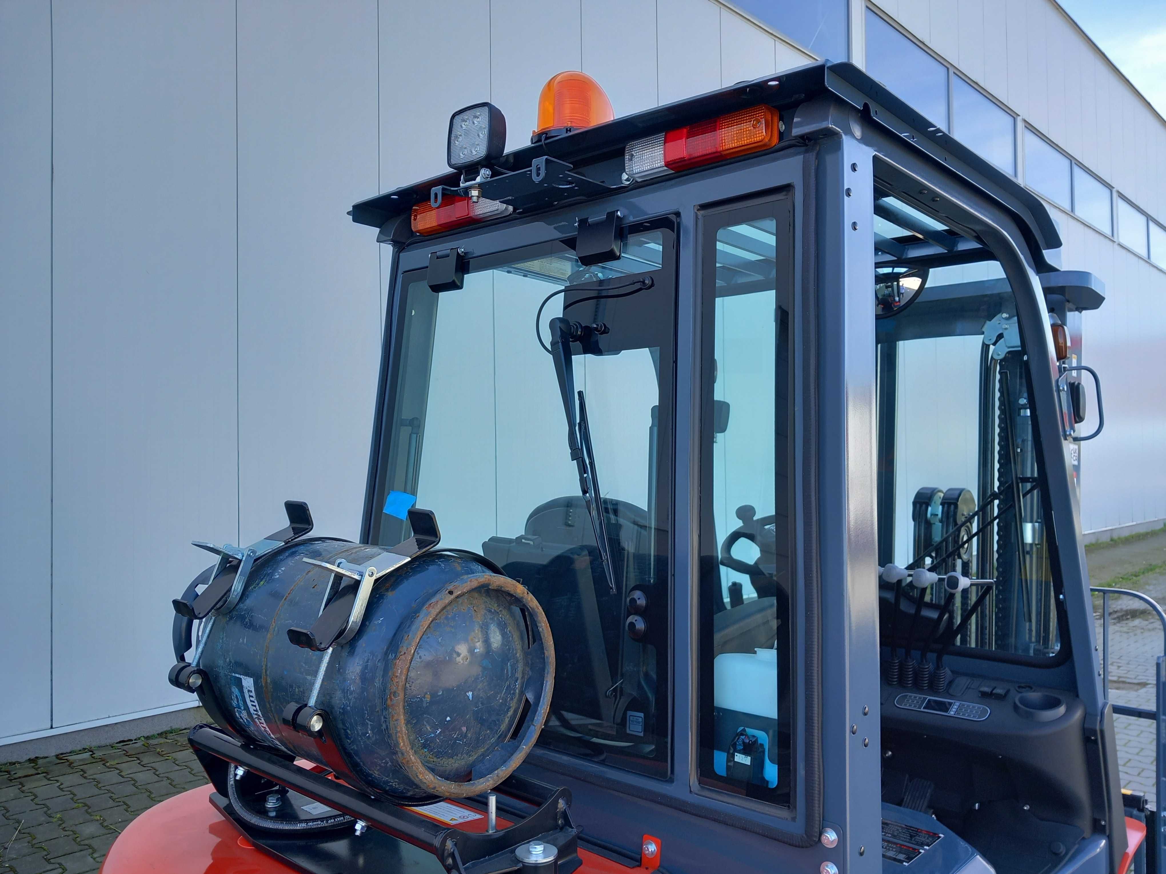 Wózek Widłowy Heli 2,5t Maszt 4,7m LPG Stage V Szyba Przód+Tył 2024-05