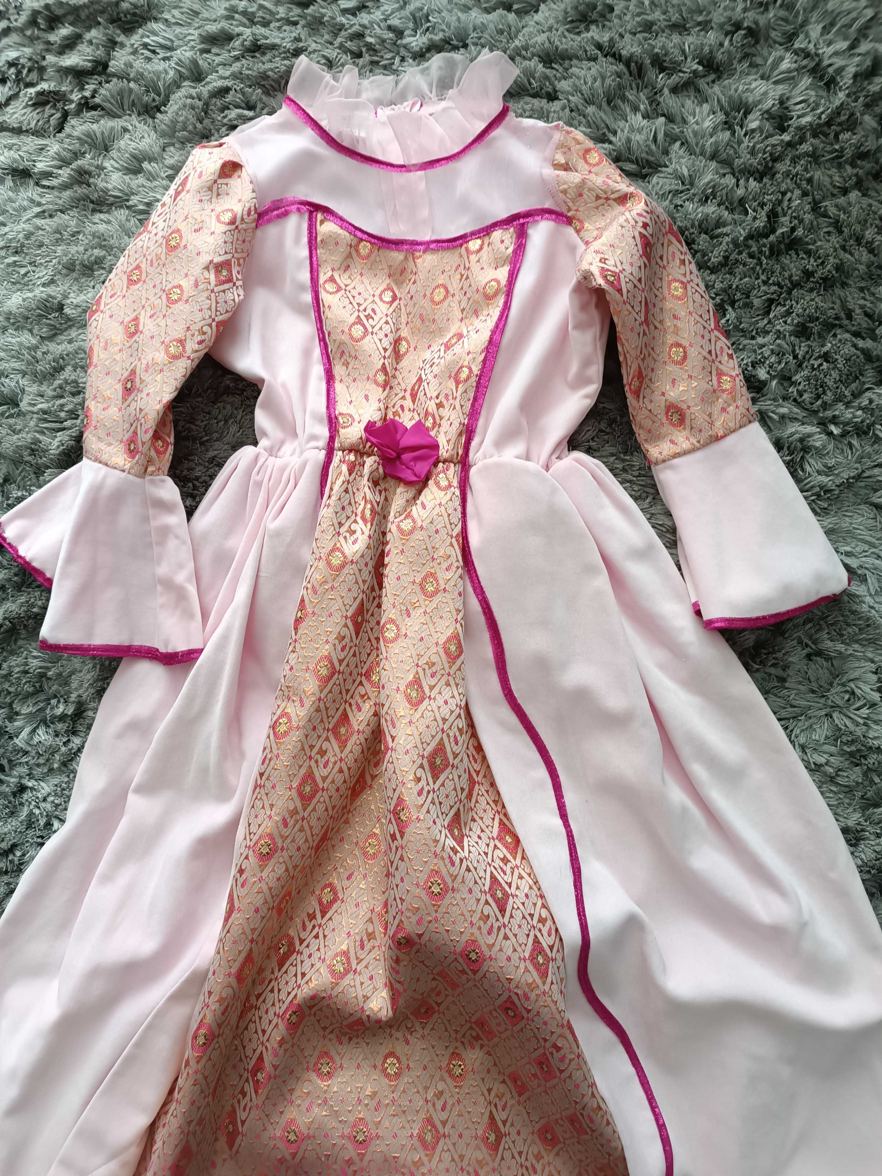 Vestido dama antiga 7-8 anos