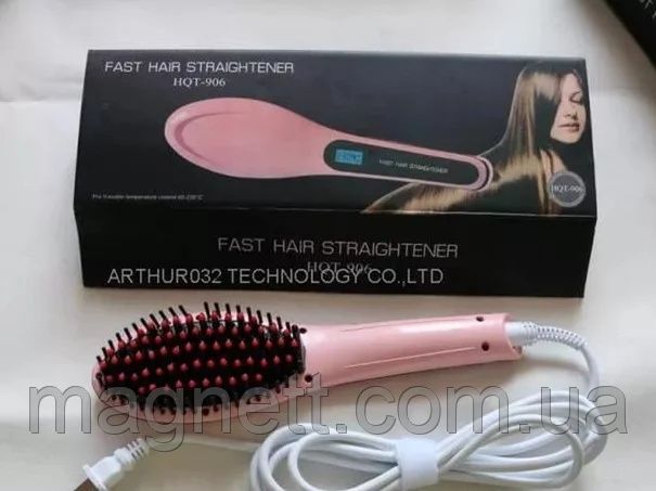 Электрическая расческа-выпрямитель Fast Hair Straightener HQT 906