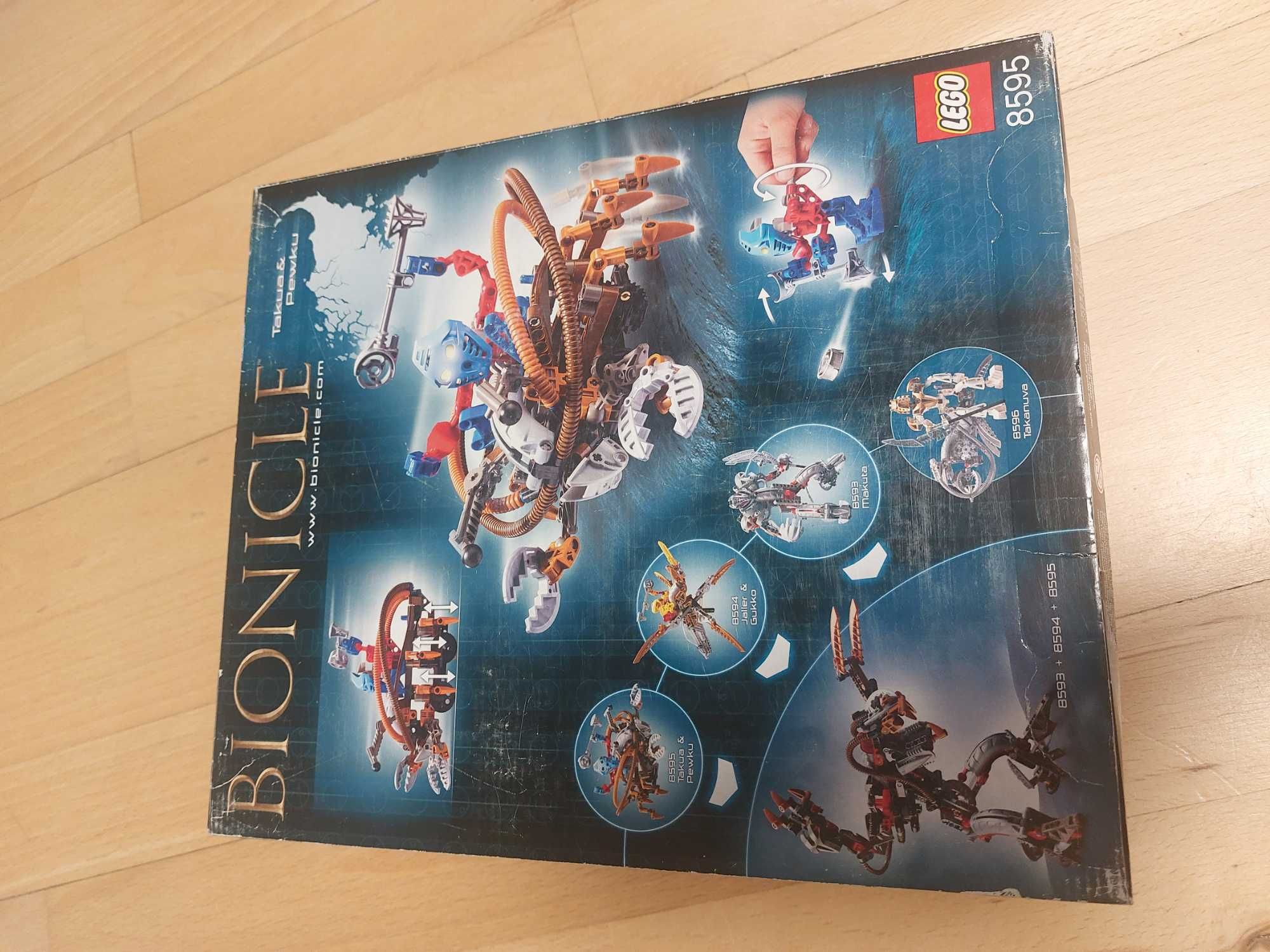 Rzadki zestaw legi Bionicle 8595 - nowy, nieotwierany.