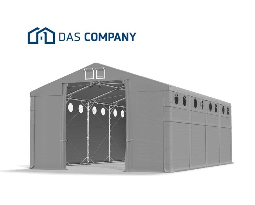 NAMIOT MAGAZYNOWY Hala Towarowa Hala Przemysłowa 5x8x4m DAS