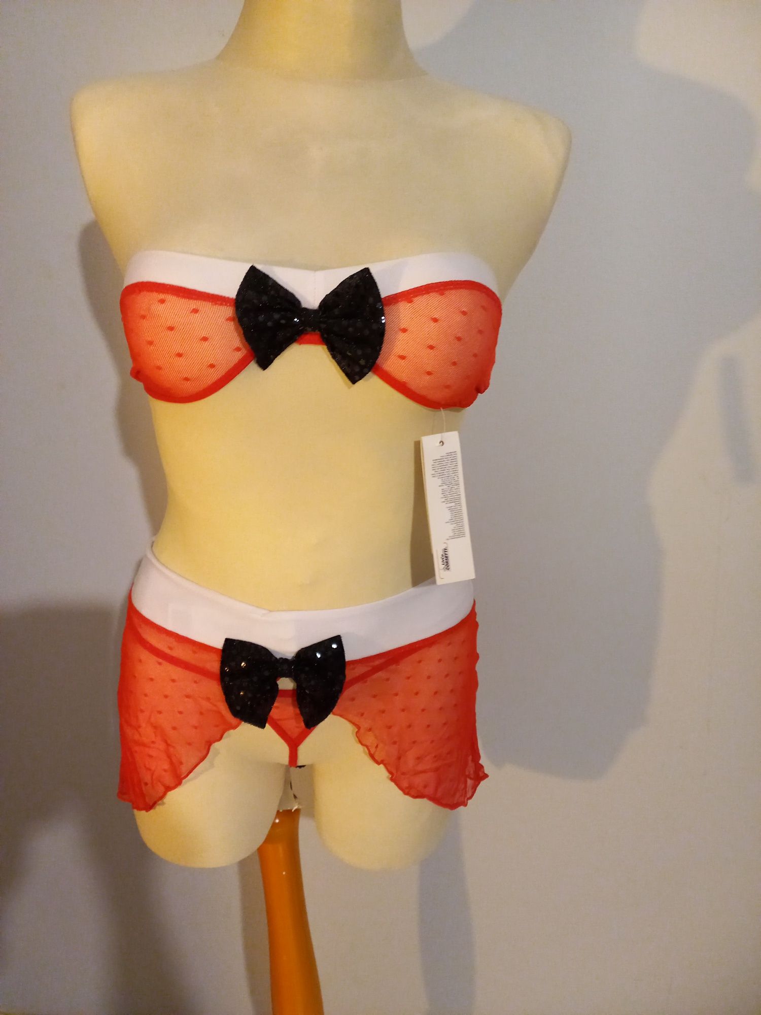 Komplet sexy Mikołajka