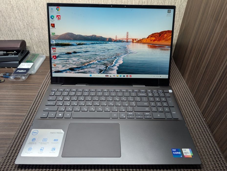 Dell Inspiron 7506 2in1/15.6" 4К ips i7-1165G7/16/1Tb/iris xe max 4Gb