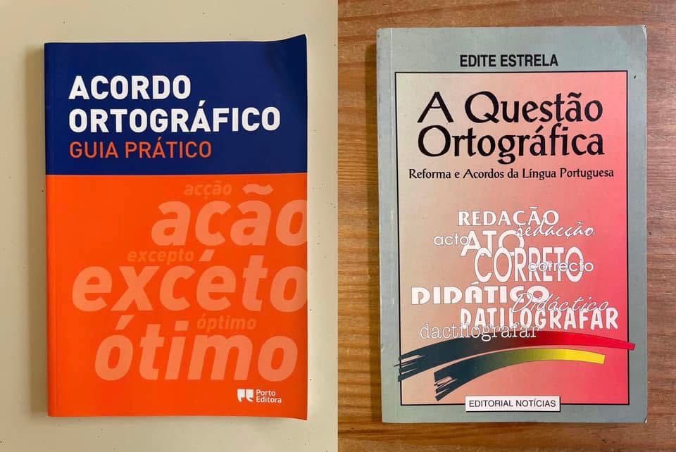 2 livros - Acordo Ortográfico (portes grátis)