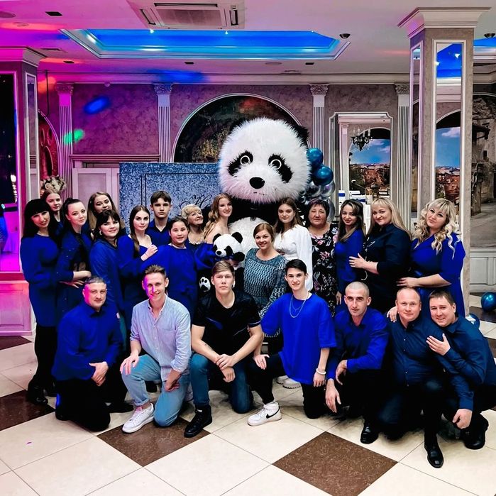 Білий ведмідь Снятин. Аніматори. Пес Патрон. Панда.Привітання на виїзд