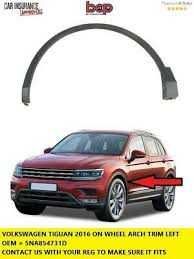 Накладка дуга арка расширитель рант надкрыльник Tiguan 16-22 тигуан