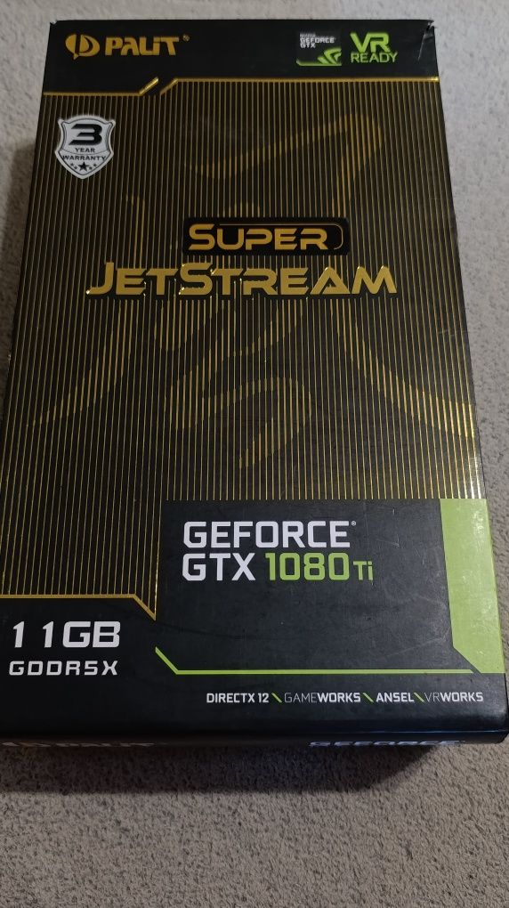 Видеокарта GTX 1080 Ti palit Jet Stream 11gb
