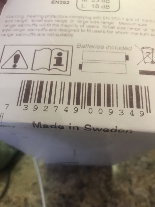 Навушники активні Sordin