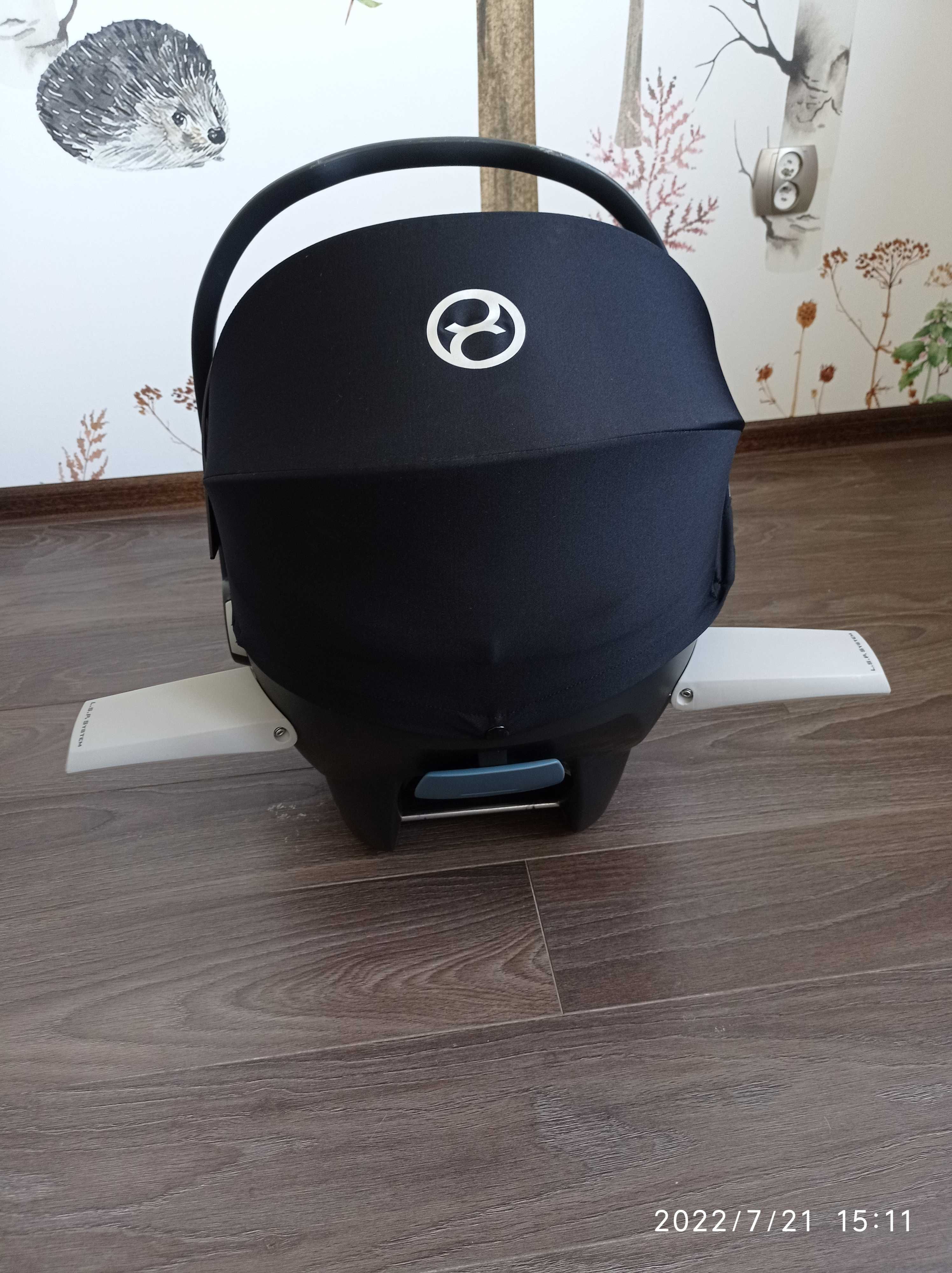 Fotelik samochodowy cybex aton 5 + baza aton base + adaptery