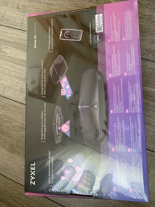 Бездротовий маршрутизатор ZyXEL ARMOR G1 (NBG6818-EU0102F)