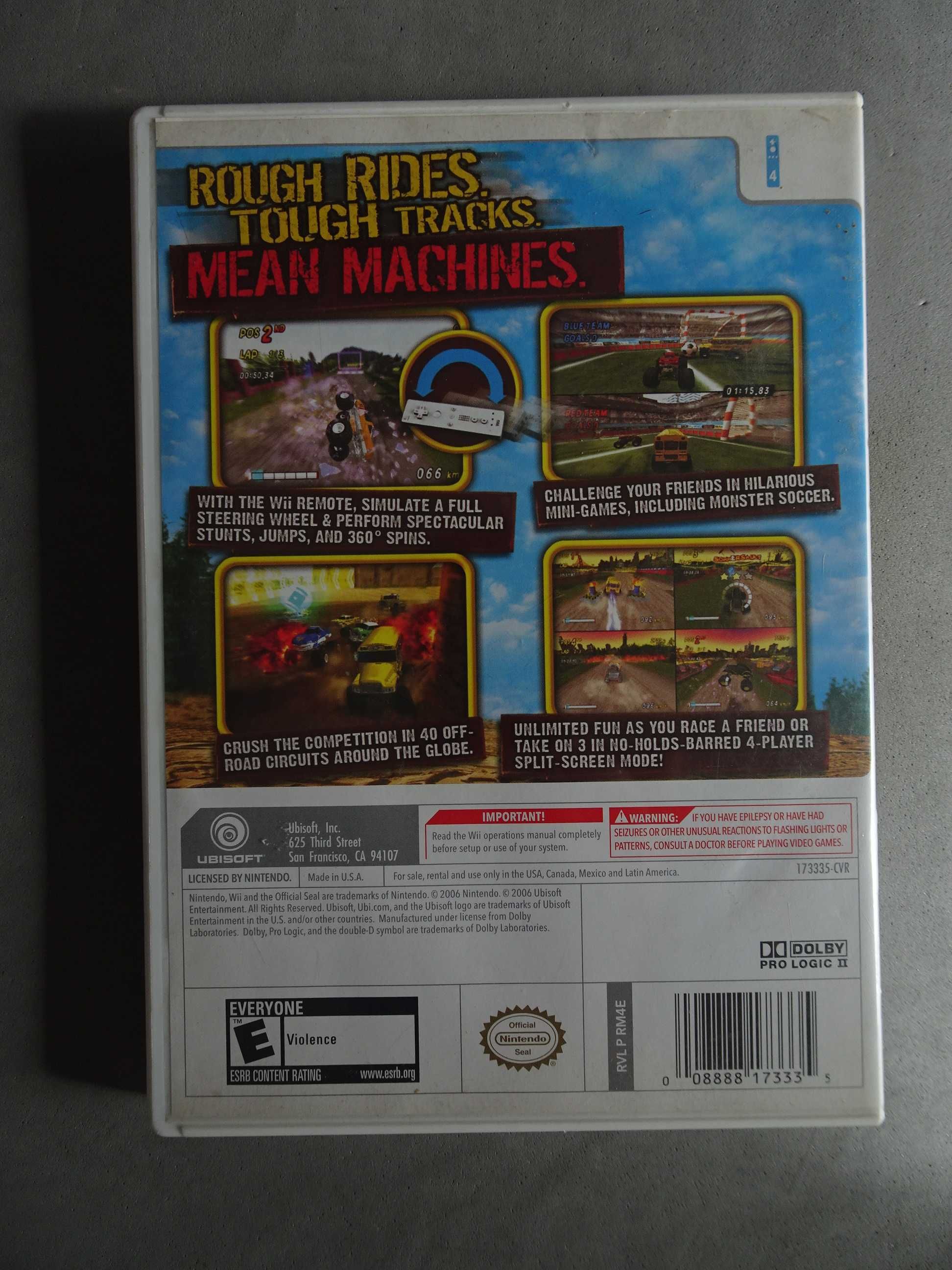 Jogo para consola WII - Monster 4x4 - World Circuit