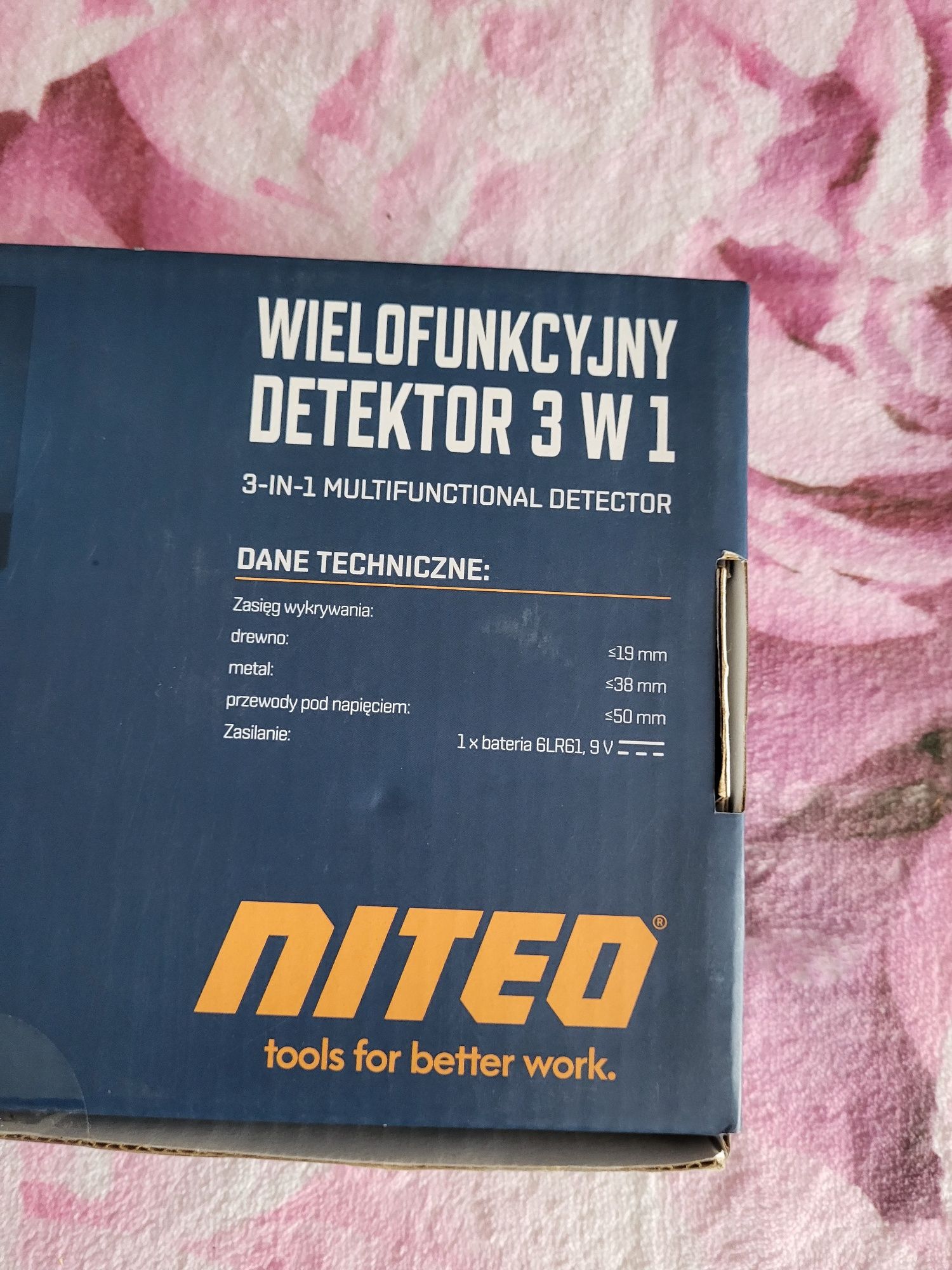 Wielofunkcyjny detektor 3 w 1 - Niteo