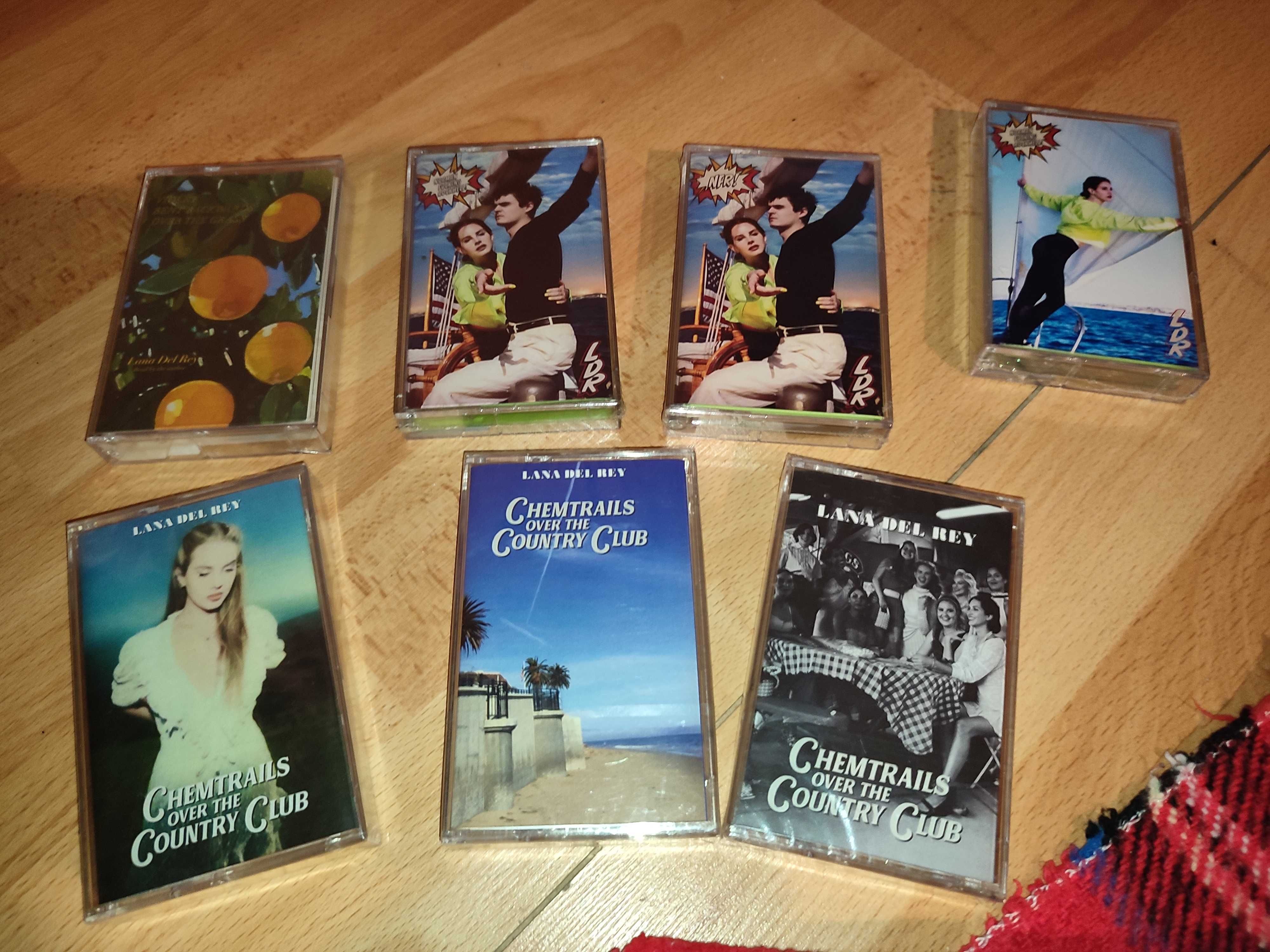 Lana del rey 7 kaset magnetofonowych NFR, COCC, Violet Country