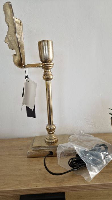 Oryginalna Lampa Maska Diga Colmore NA PREZENT Raw Bronze Aluminium