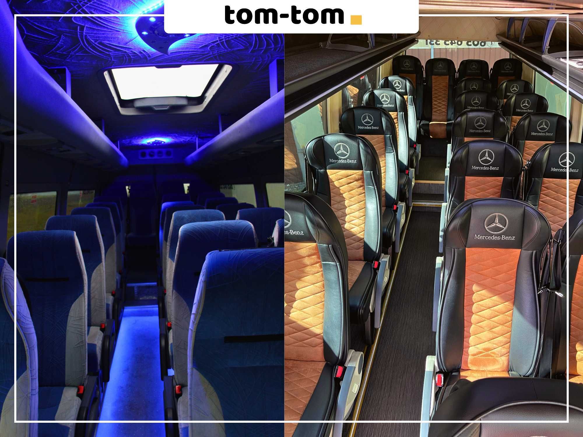 Przewóz osób, wynajem busa z kierowcą, transport osób. 8,23,54 miejsca