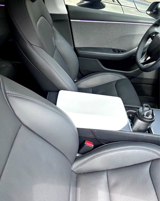 Накладка чехол на Подлокотник для авто Tesla Model 3 Y тесла модел