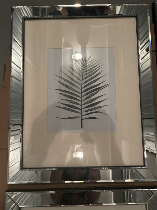 4 ramki ramy lustrzane 42x52 glamour styl nowojorski (cena za sztukę )