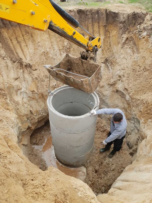 Kręgi Betonowe Producent Studnie Studzienki Odwodnienia Szamba Drenaże