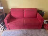 Sofa rozkladana z kufrem