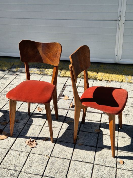 3 Cadeiras vintage anos 50/60