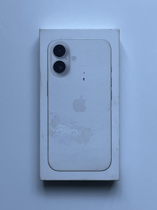 OUTLET Apple iPhone 16 256GB Biały FV23 - 15 cykli baterii gw Apple