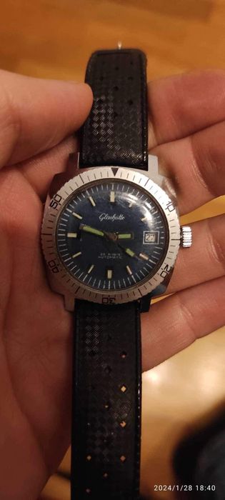 Zegarek męski Glashutte 26 Rubis automatyczny