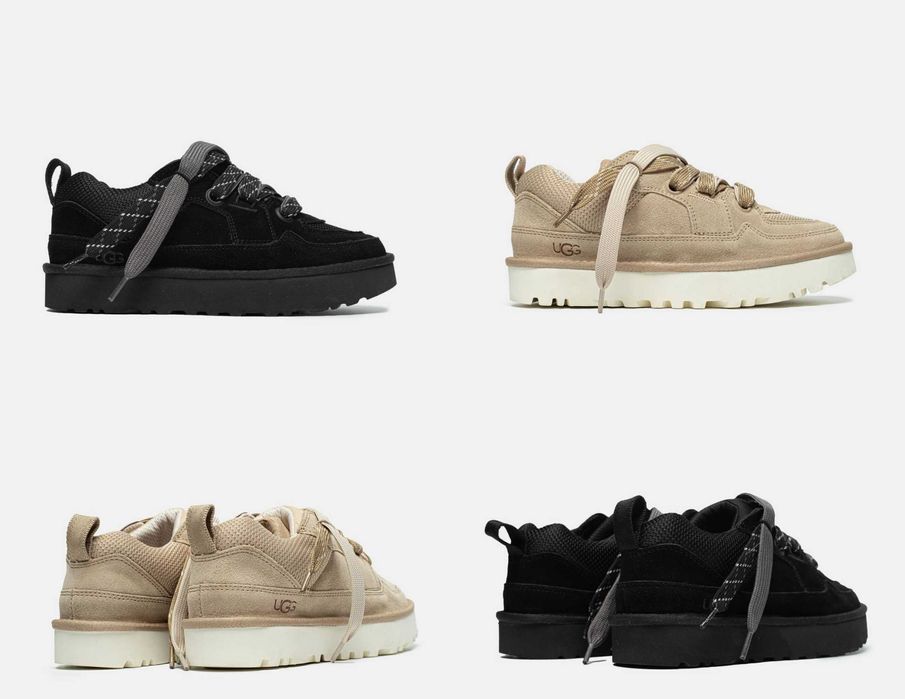 Женские ботинки UGG Lo Lowmel Sneaker 36-40 Без Меха! Новинка Зимы!