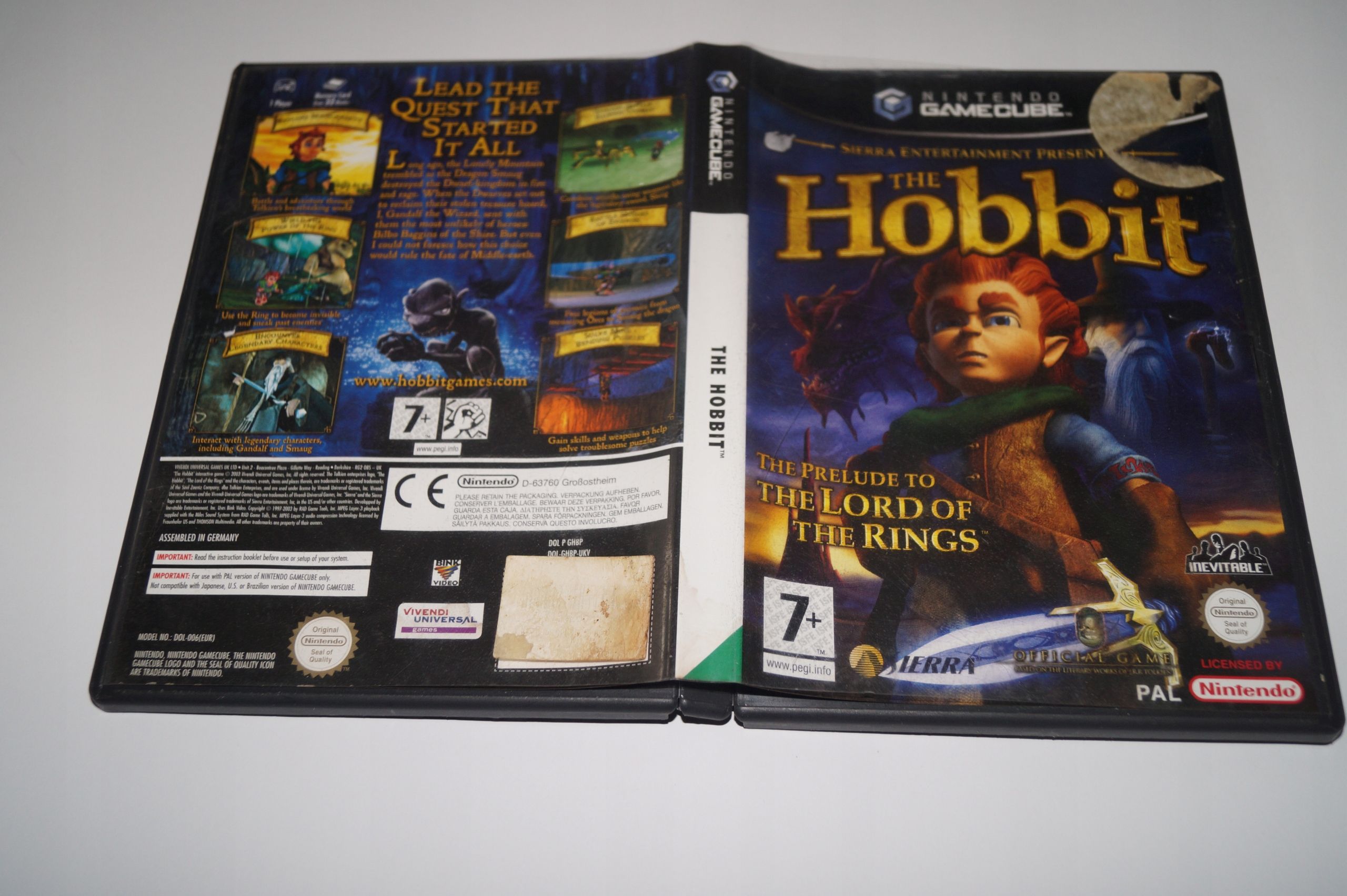 Gra The Hobbit Nintendo Gamecube