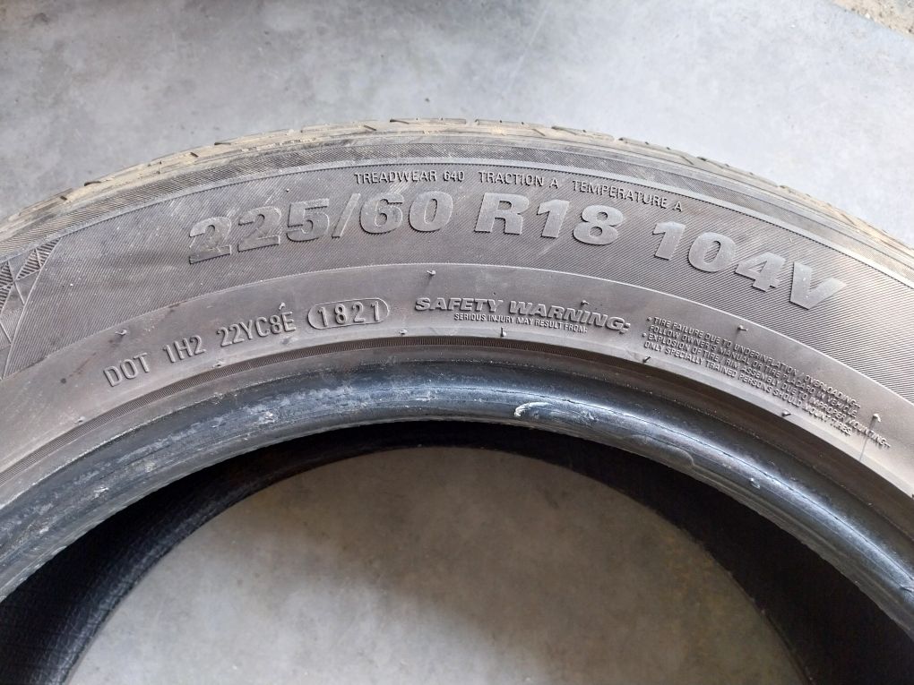 Opony 225 60 r 18 Kumho wielosezon