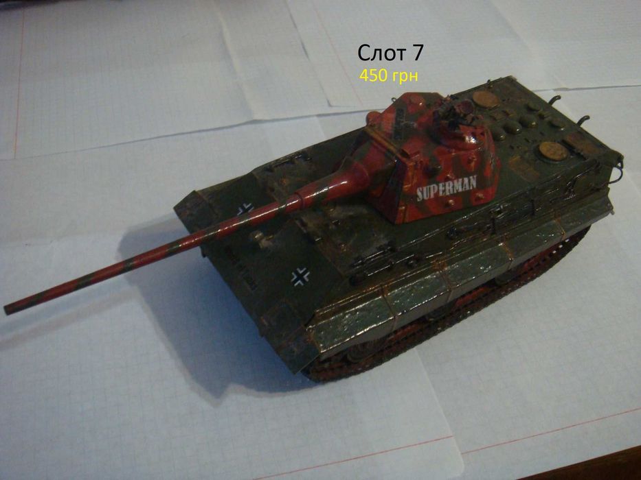 Розпродаж!!! Продам збірні (зібрані) моделі танків у маштабі 1/35