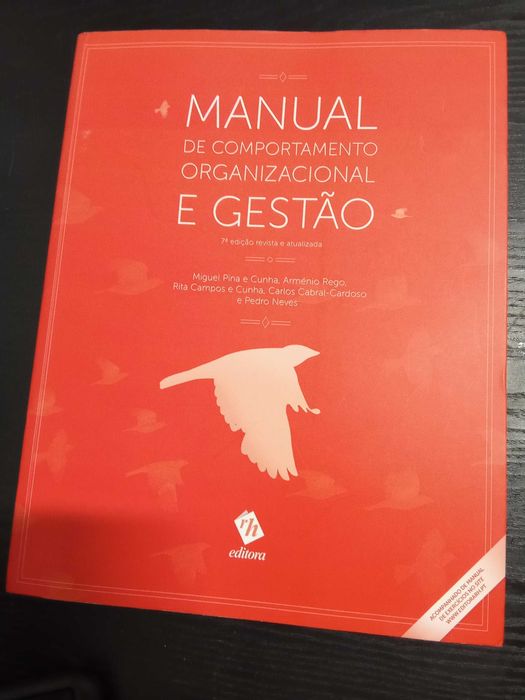 Manual de Comportamento Organizacional e Gestão