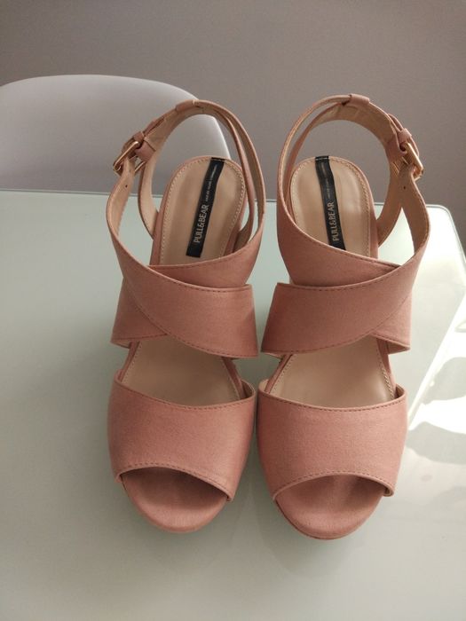 Sandálias Rosa Pull & Bear