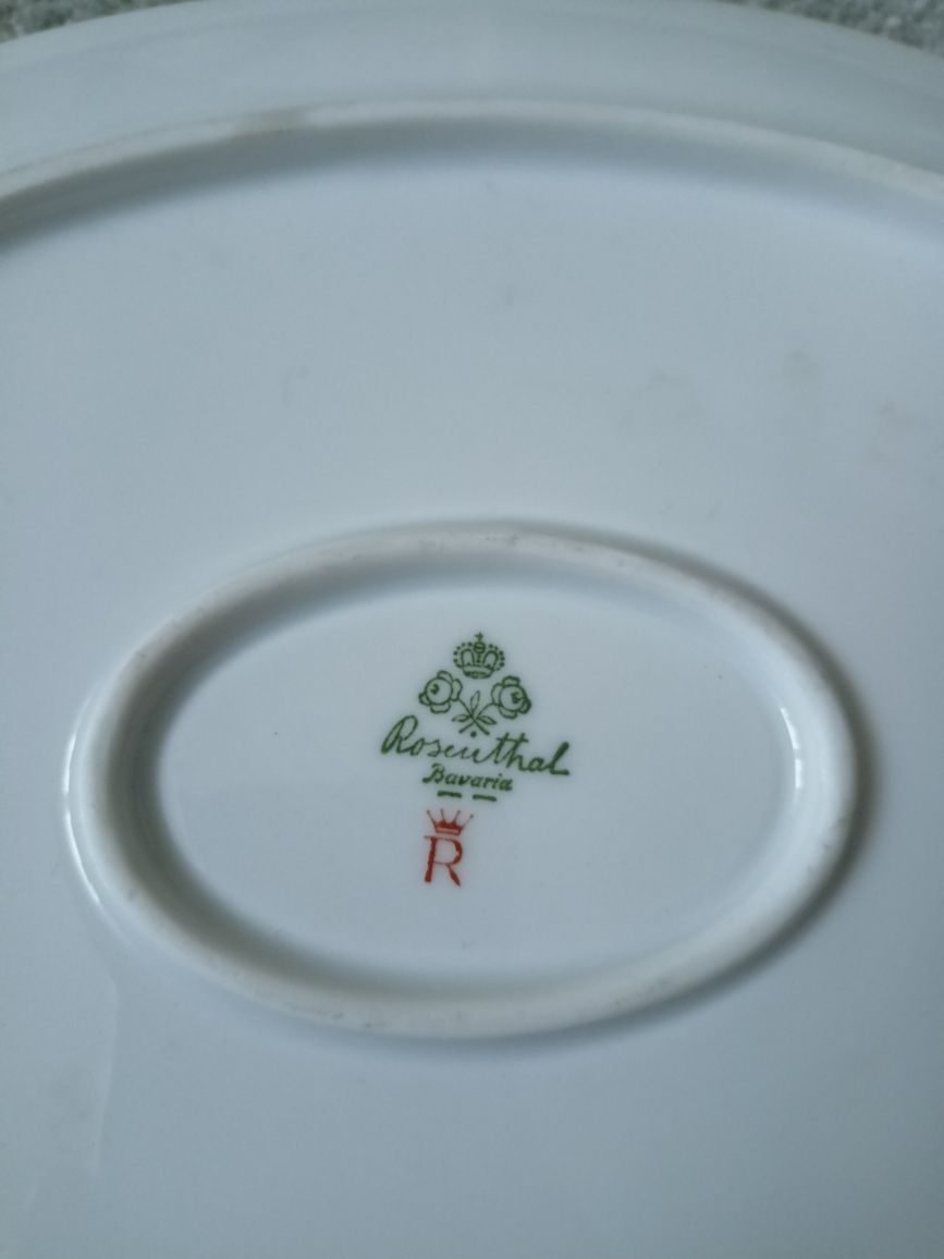 Półmisek Rosenthal Bavaria talerz stara sygnatura porcelana vintage
