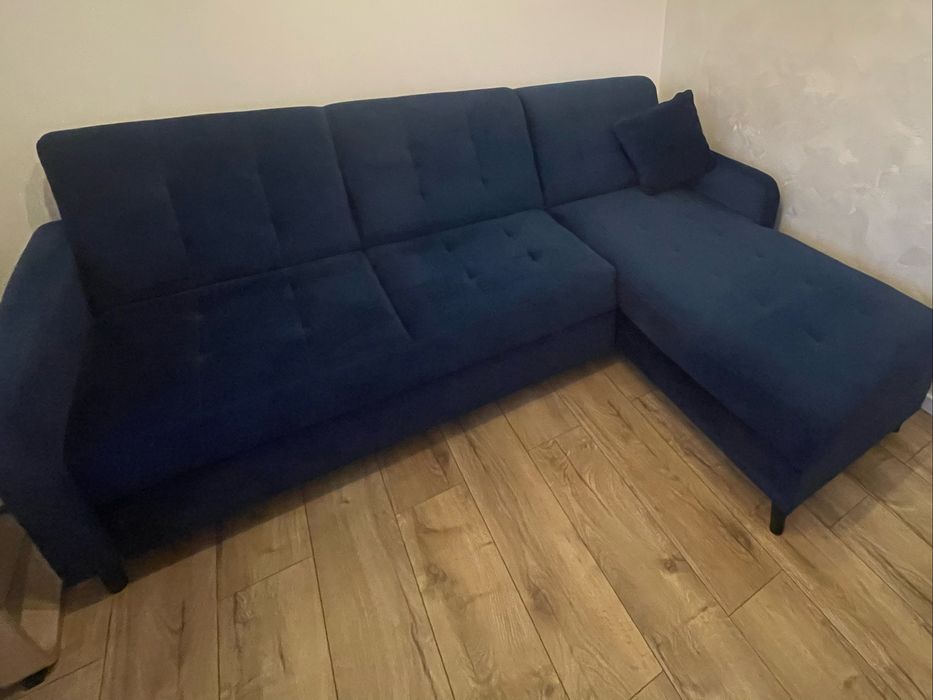 Narożnik rozkładany z funkcją spania