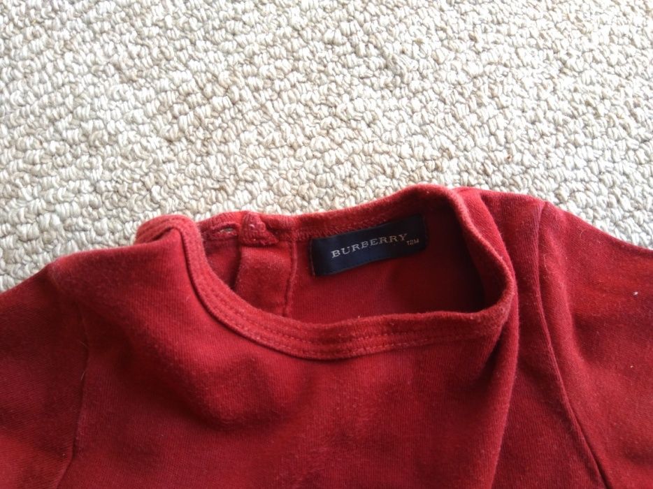 Burberry-2 bluzeczki 9,12 m