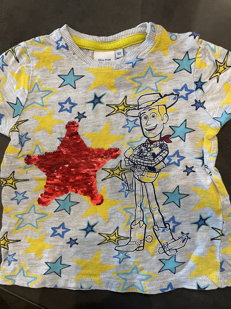 Koszulka Disney z cekinami 92 Toy Story