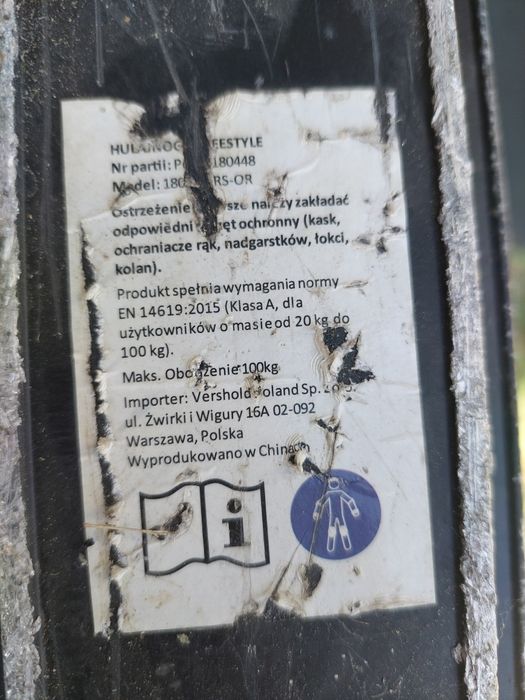 Hulajnoga wyczynowa