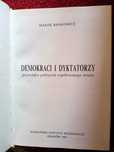 Demokraci i dyktatorzy Bankowicz Marek Kraków 1993