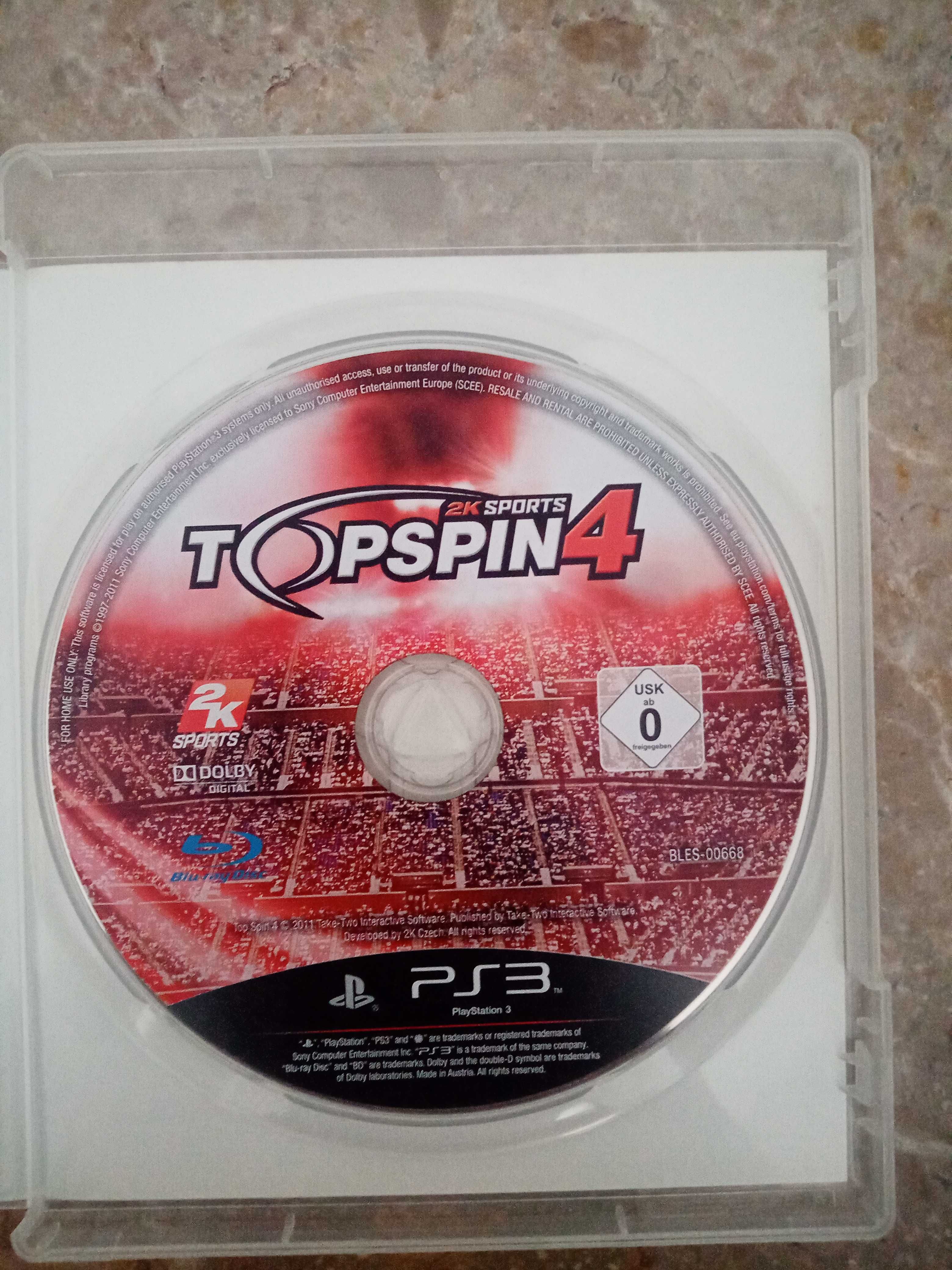 Topspin 4 para ps3