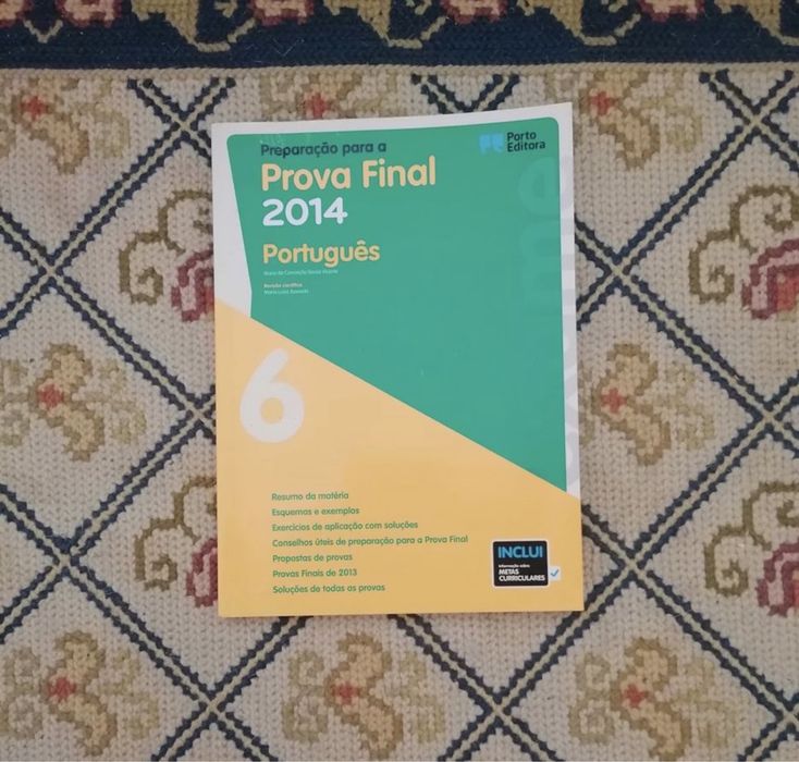 Prova Final 2014 Portugues 6 ano