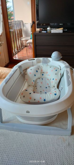 wanienka dla dziecka i krzesełko do kąpieli