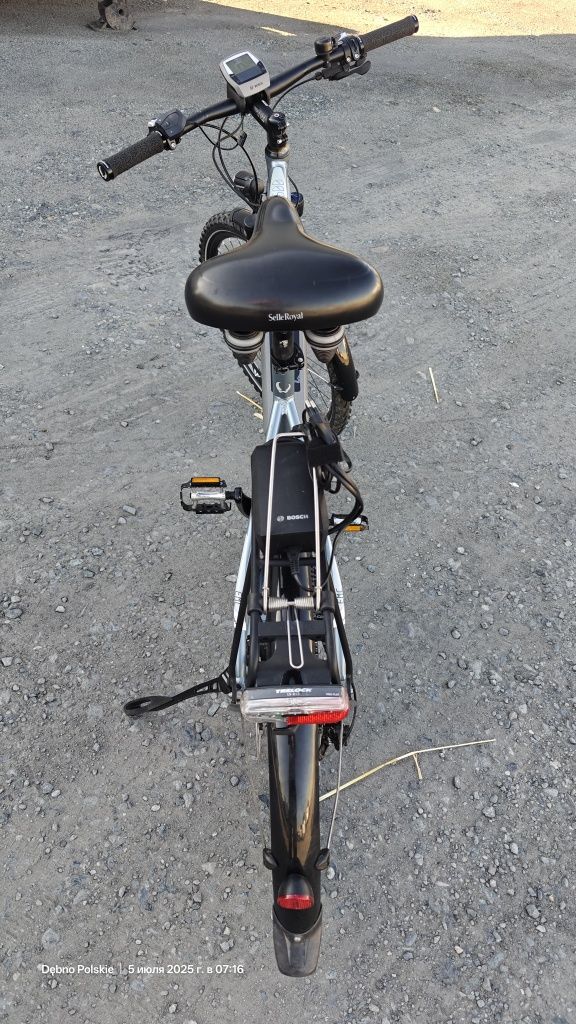 Rower elektryczny Conway EMC 500, 26", Bosch