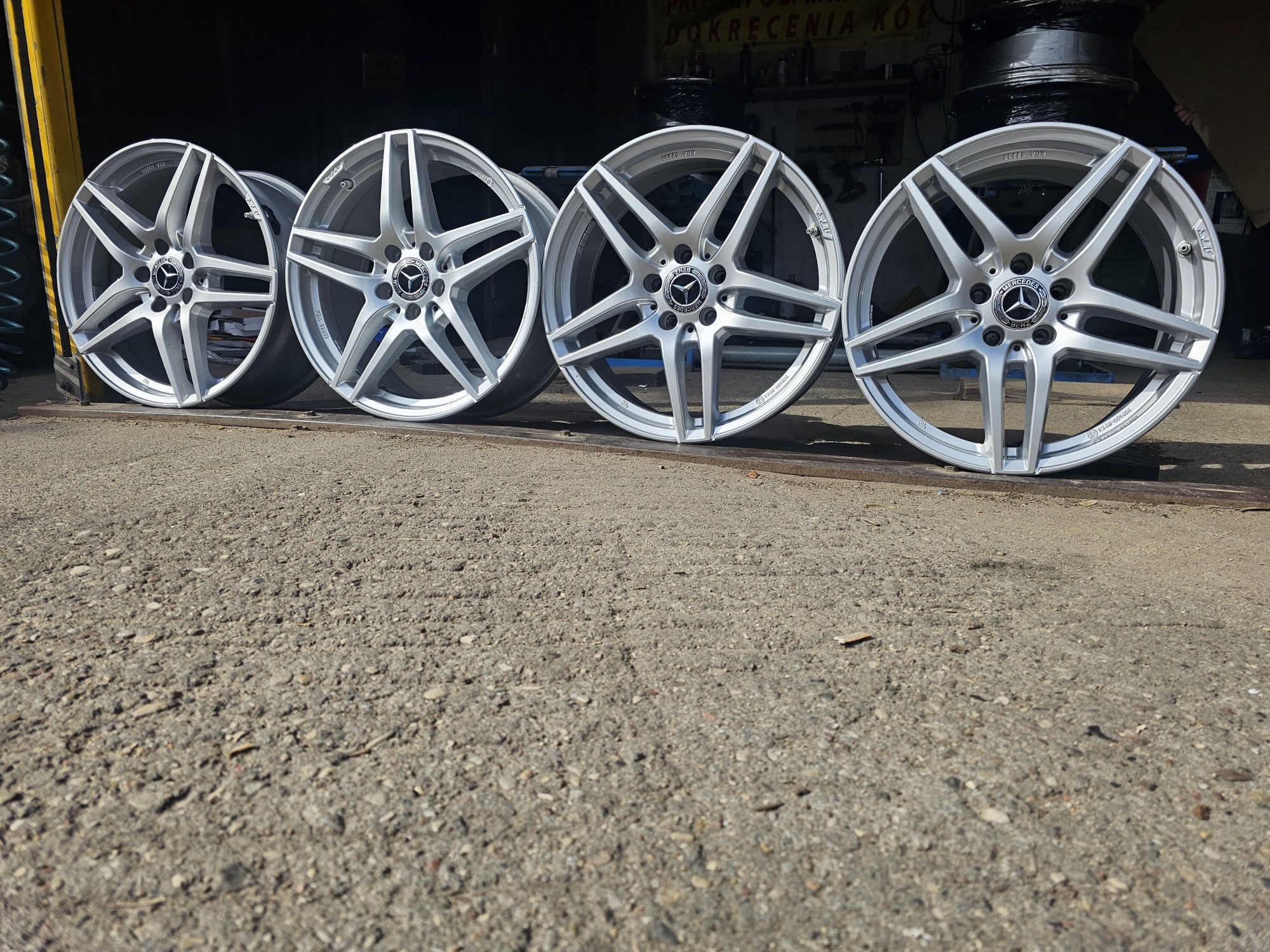 Felgi Aluminiowe Mercedes W253- R18 5x112 ET38-8J+czujniki