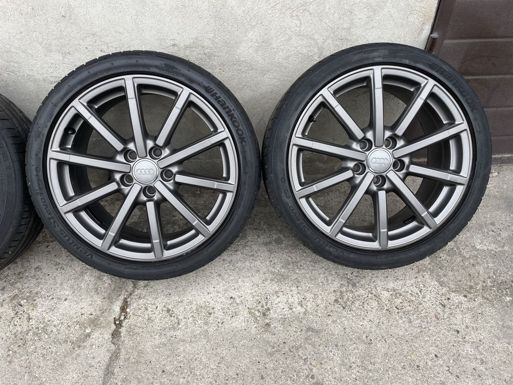 Koła, Felgi 5x112 18” Oryginał Audi a3 8v, Grafit
