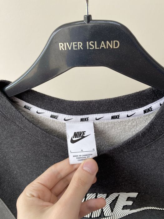 Світшот чоловічий Nike M NSW Hybrid FLC CREW BB оригінал