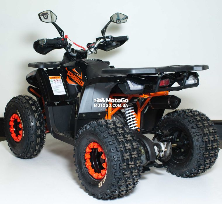 Детскикий Подростковый Квадроцикл Comman Hunter Scrambler 150 Black !