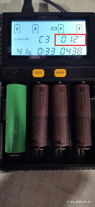 Новий високотоковий акумулятор LG INRHG2 18650 3000 мАч 20А. LG 18650