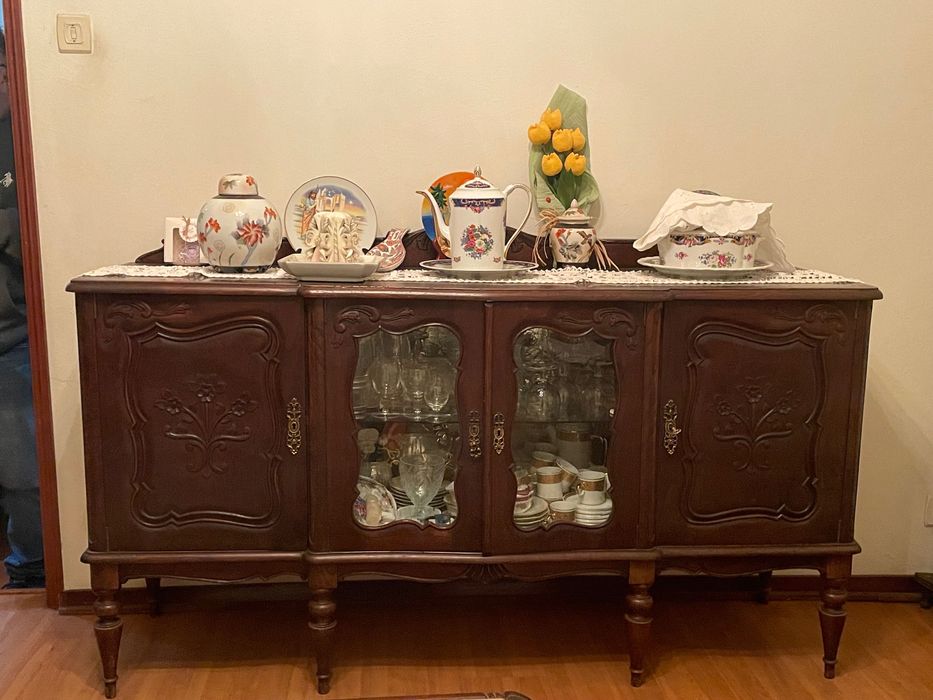 móvel/vitrine  da sala