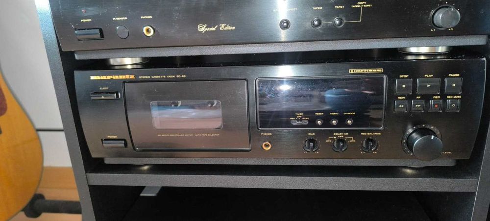 Leitor de cassetes Marantz SD53, 100% funcional, em estado impecável
