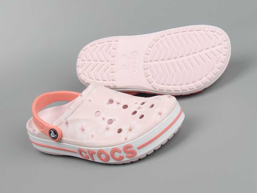 Кроксы Crocs Bayaband Clog, розовые,